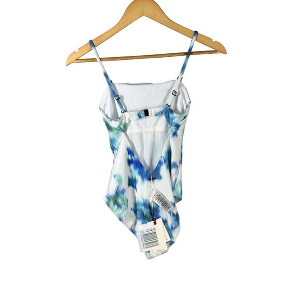 Ted Baker Mayiee Graphic Print Bandeau Swimsuit Size 1 US 4 - Picture 2 of 12